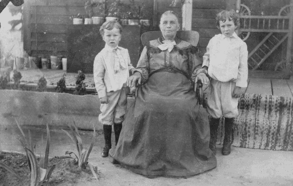 Mary with children.