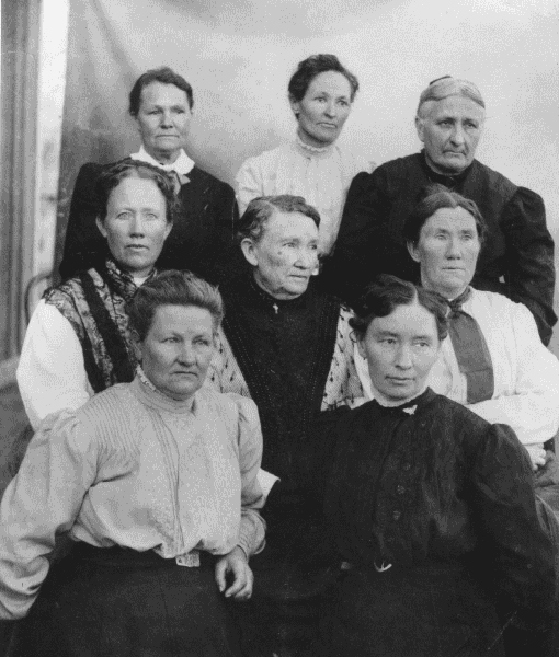 Relief Society workers.