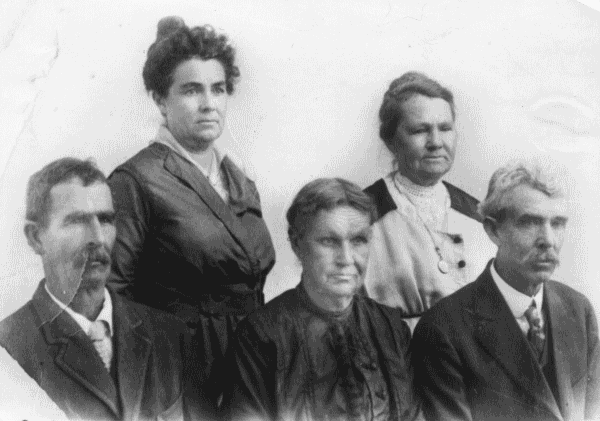 Gabrilla with her siblings.