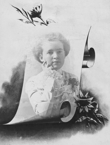 Theresa Hope Goodman Wright when she was young.