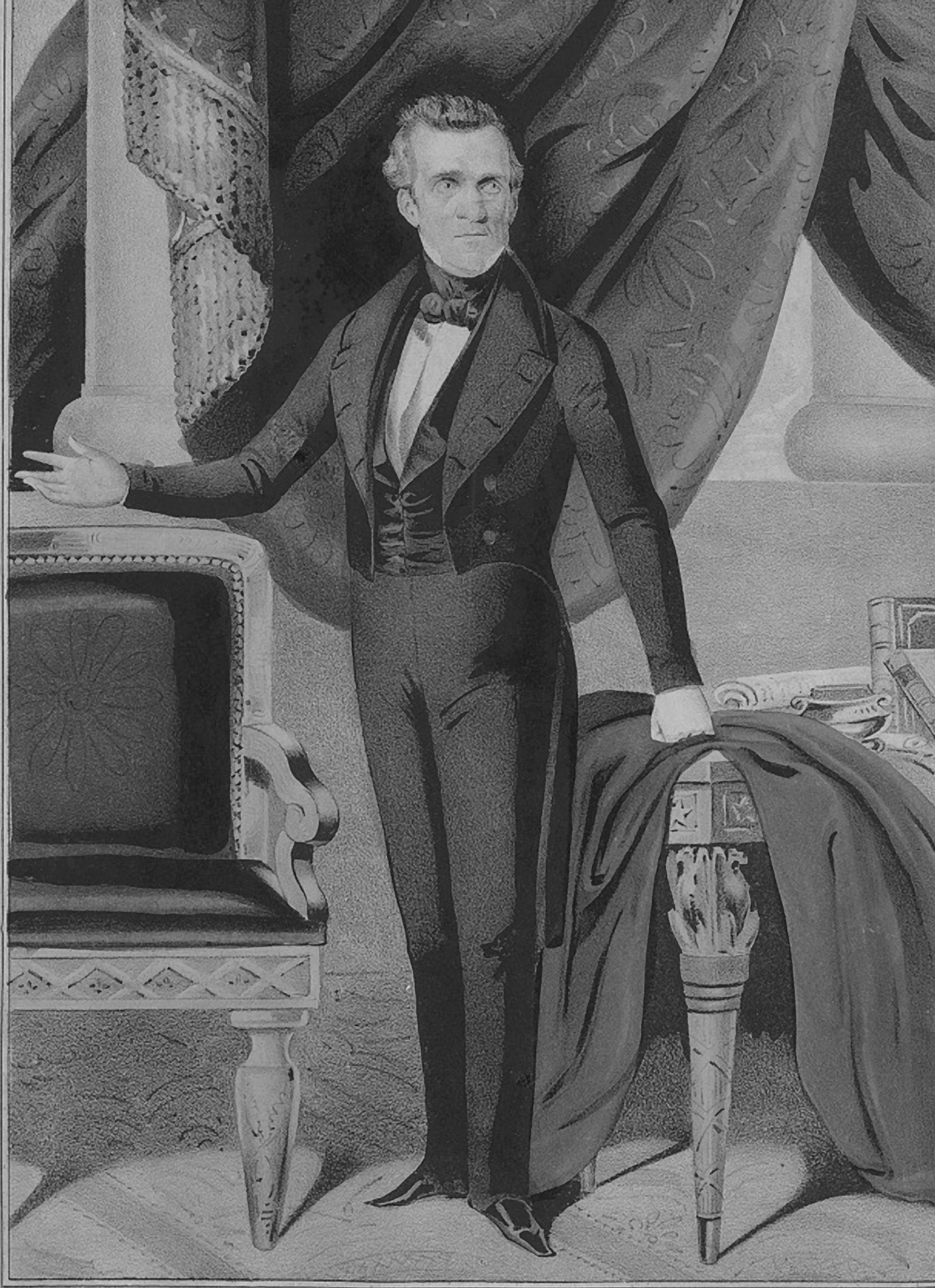 President James K. Polk in 1844. Library of Congress.