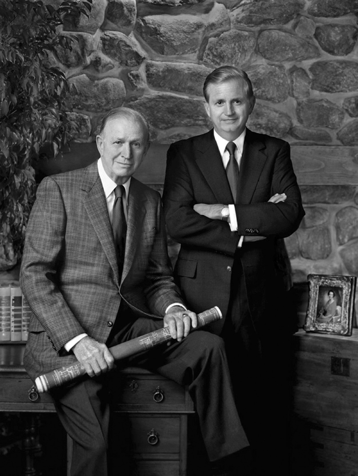 J.W. and Bill Marriott