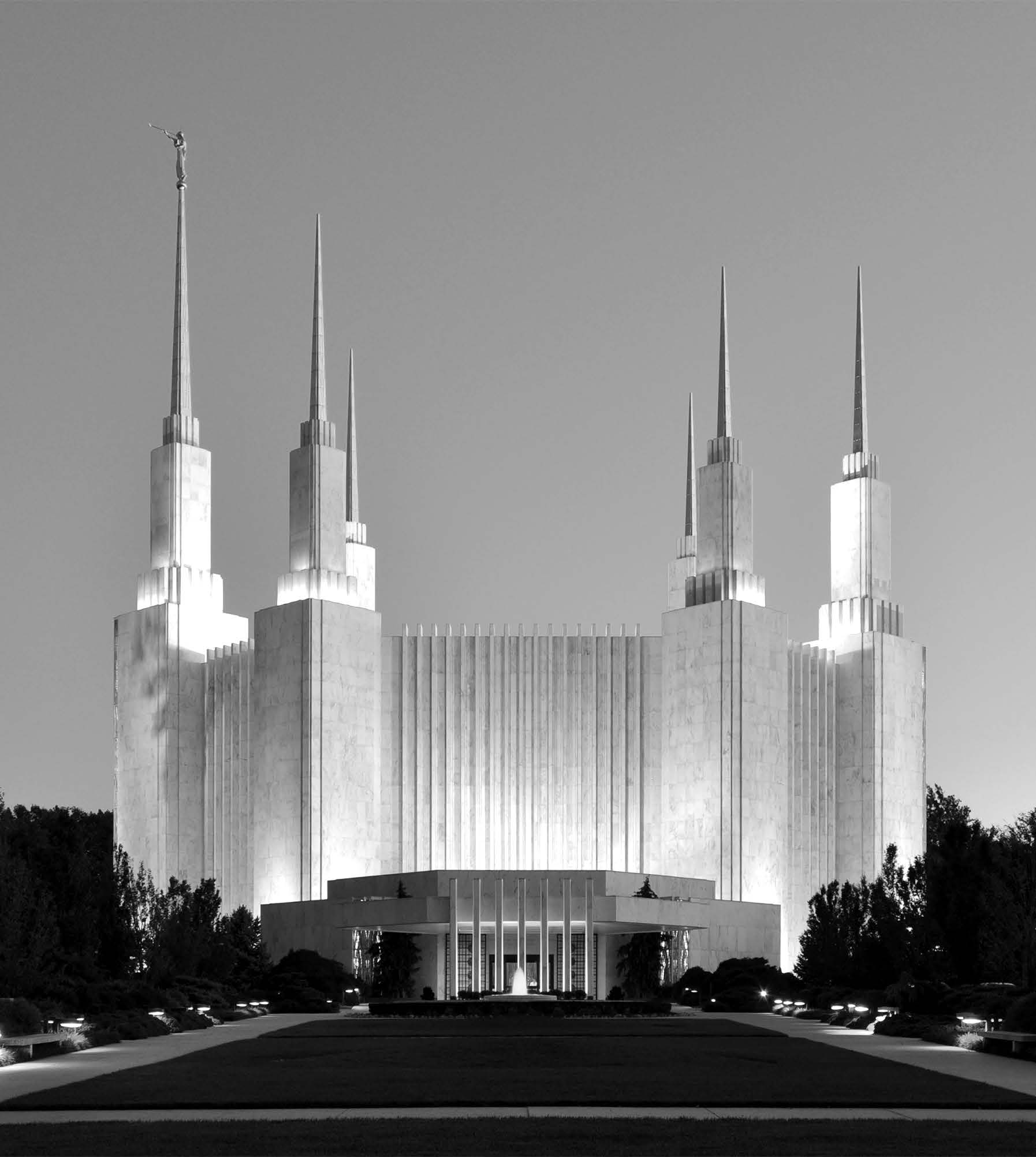 The Washington D.C. Temple. Photo by Richard C. Clawson.