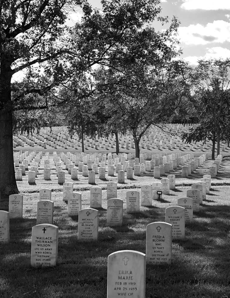 Over four-hundred thousand men, women, and children have been interred at Arlington National Cemetery. Photo by author.