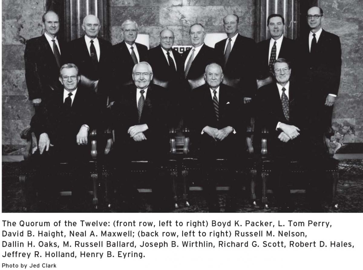 The Quorum of the Twelve