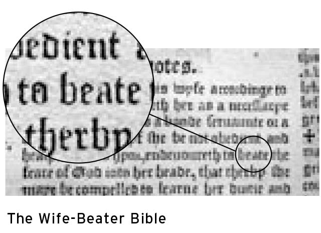 The Wife-Beater Bible
