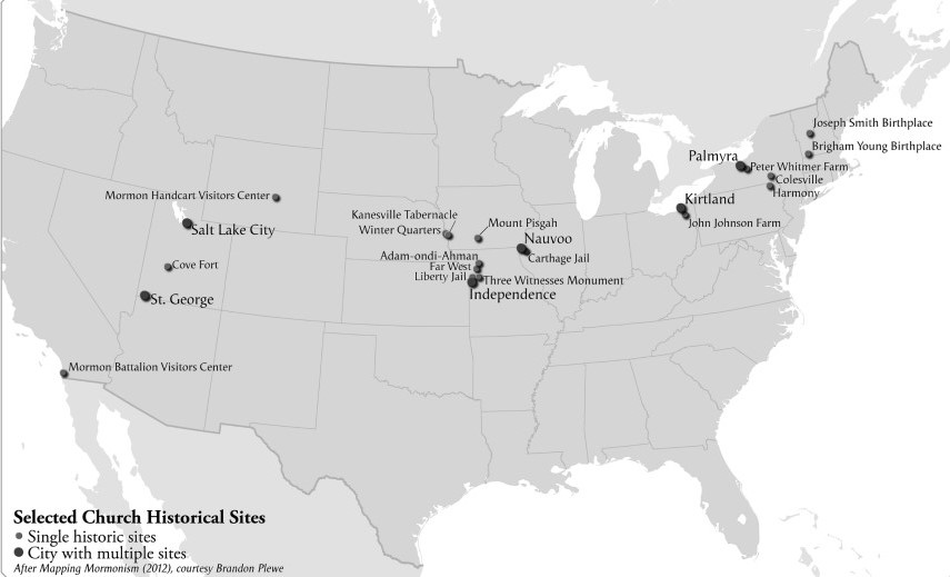 map of historic sites