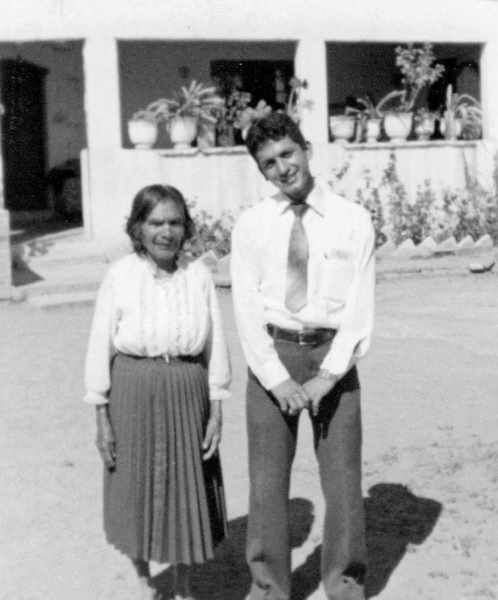 photo of jacinta with a missionary