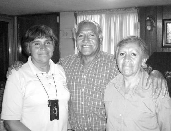 photo of judith, benjamin, and anrdrea, cayetano's children