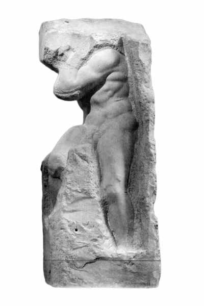 the atlas slave by michelangelo