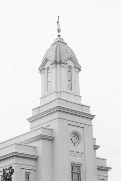 photo of a temple steeple by bree evans