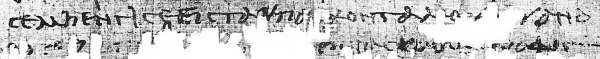 photo of babatha texts, bottom half