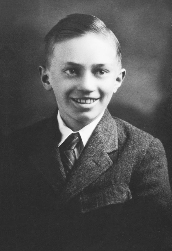 Gordon as a boy