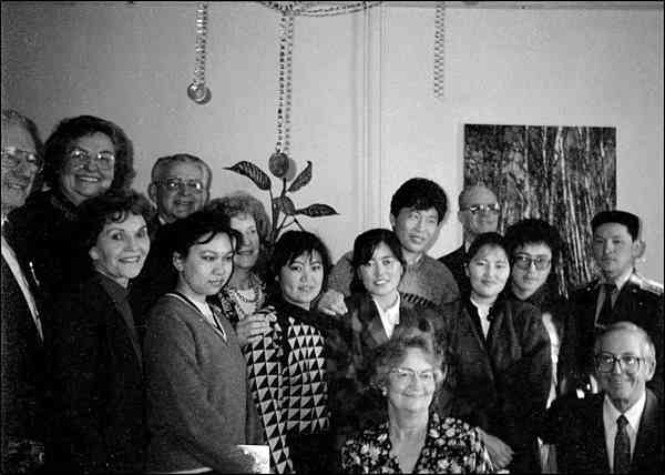 photo of missionaries with new converts