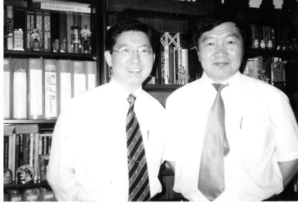 photo of tim with purevsuren