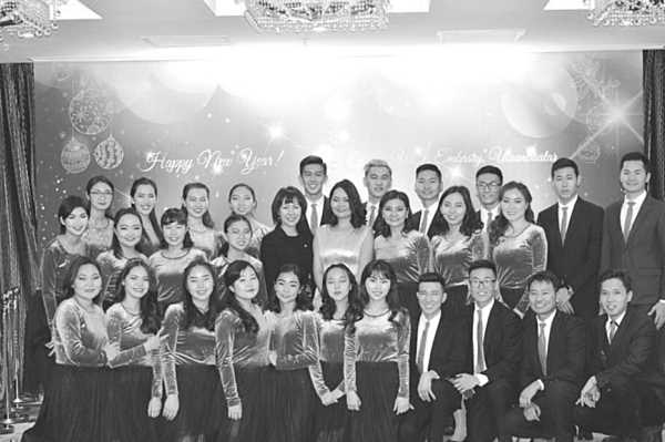 photo of zion choir band at the 2017 new year party at the us embassy