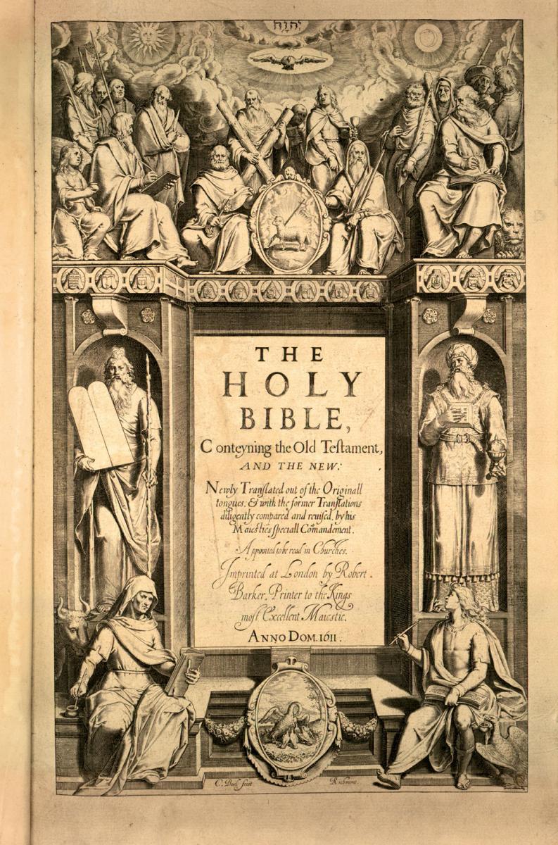 Title Page of the 1611 King James Version