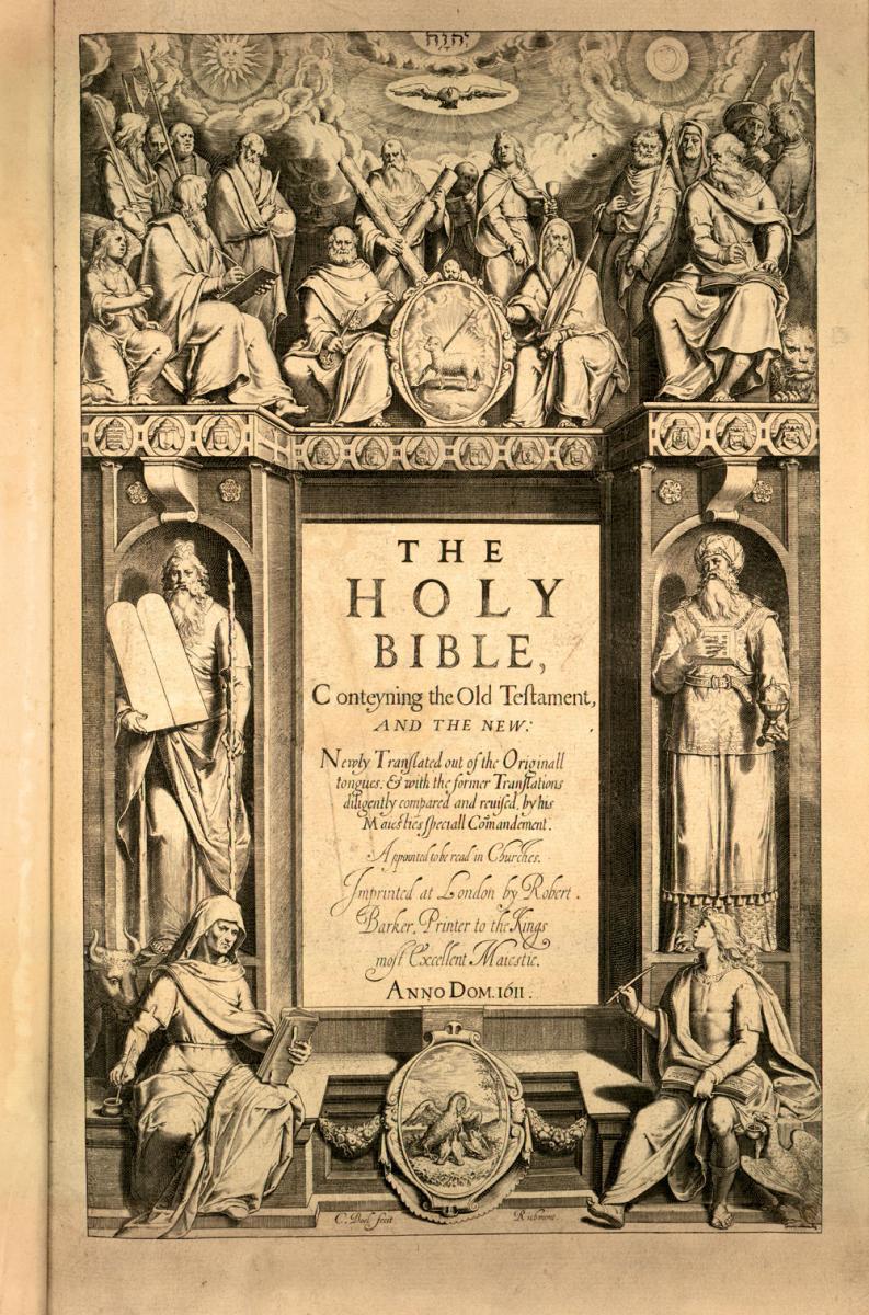 King james bible 1611 - Early modern english