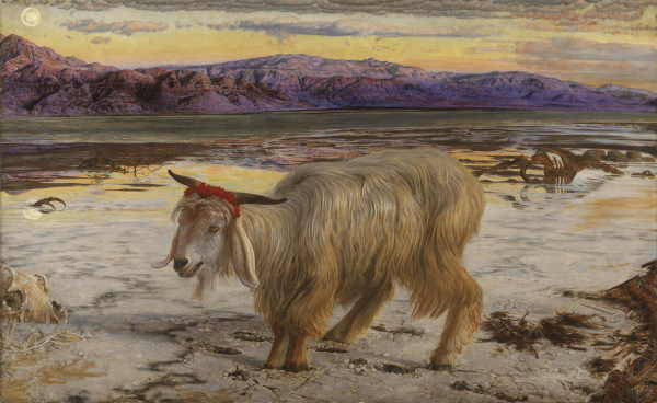 painting of scapegoat