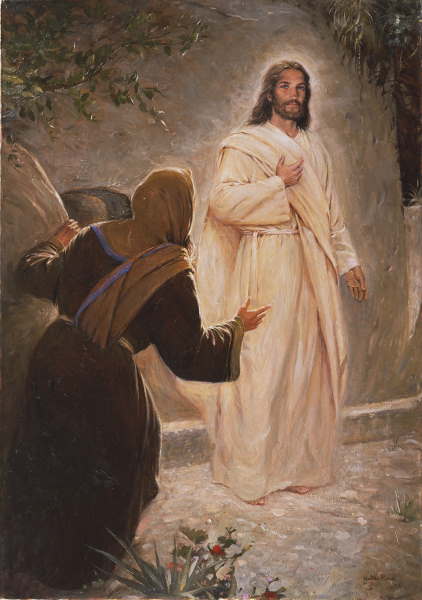 painting of the resurrected christ by walter rane