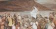 Christ teaching at the Sea of Galilee