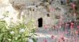 An empty tomb in the spring