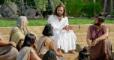 Resurrected Jesus teaching people